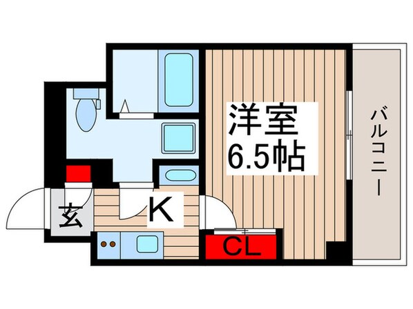 GENOVIA南行徳skygarden(107)の物件間取画像